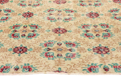 4 x 7 Vintage Turkish Sivas Rug 51950