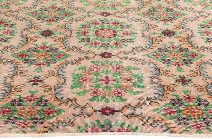 5 x 7 Vintage Turkish Sivas Rug 52002