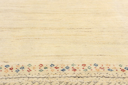 5 x 8 Earth-Tone Indian Gabbeh Rug 31006