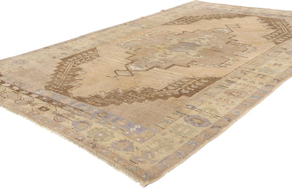 5 x 8 Vintage Turkish Oushak Rug 52045