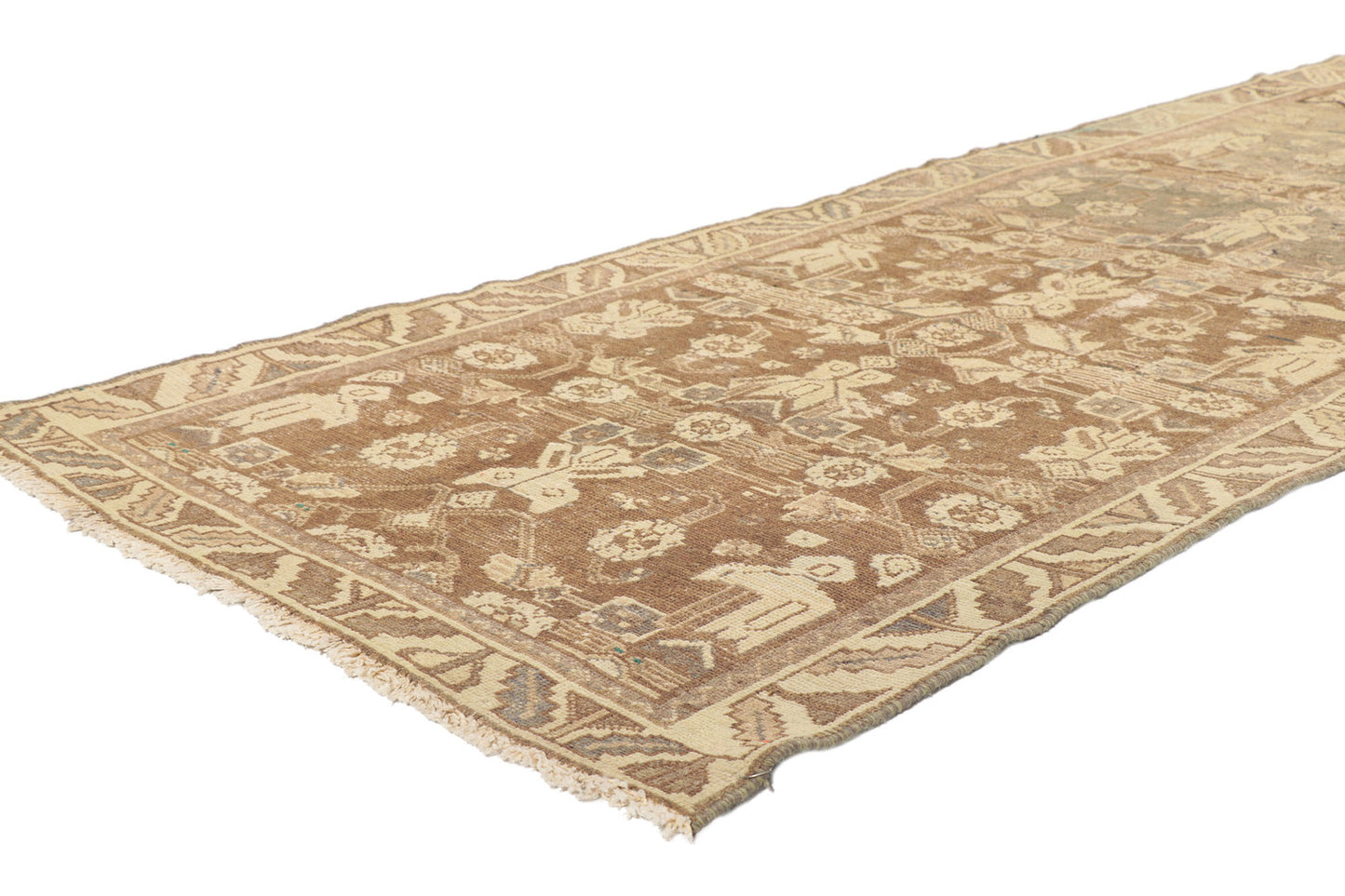 3 x 10 Antique Persian Malayer Rug 53748