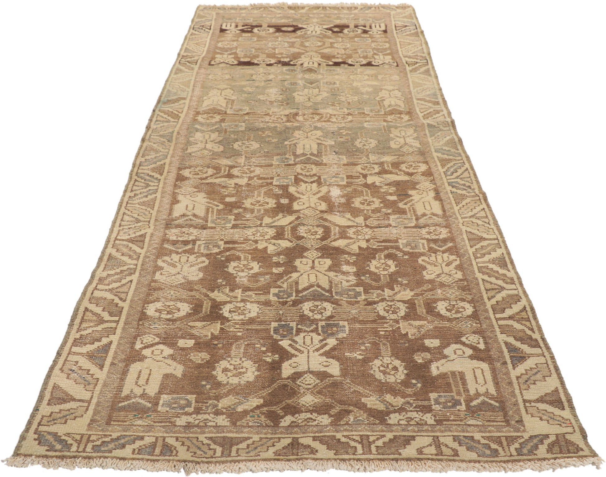 3 x 10 Antique Persian Malayer Rug 53748