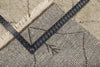 9 x 12 Modern Tribal Gray Moroccan Rug 30592