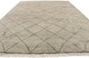 9 x 12 Modern Tribal Gray Moroccan Rug 30592