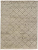 9 x 12 Modern Tribal Gray Moroccan Rug 30592