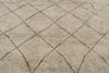9 x 12 Modern Tribal Gray Moroccan Rug 30592