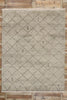 9 x 12 Modern Tribal Gray Moroccan Rug 30592