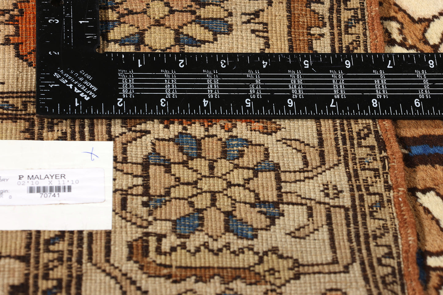 3 x 12 Antique Persian Malayer Rug 70741