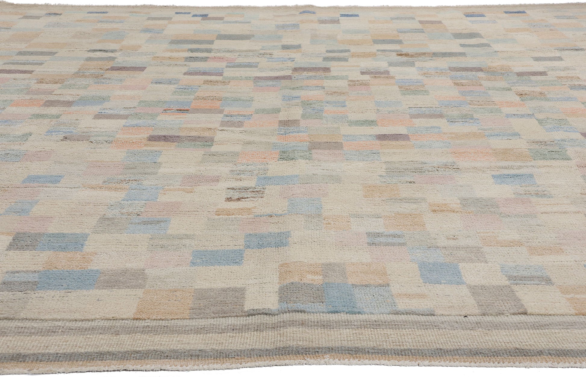 9 x 11 Modern Bauhaus Moroccan Rug 81091