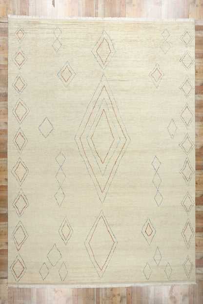 12 x 17 Modern Boho Tribal Moroccan Rug 31301