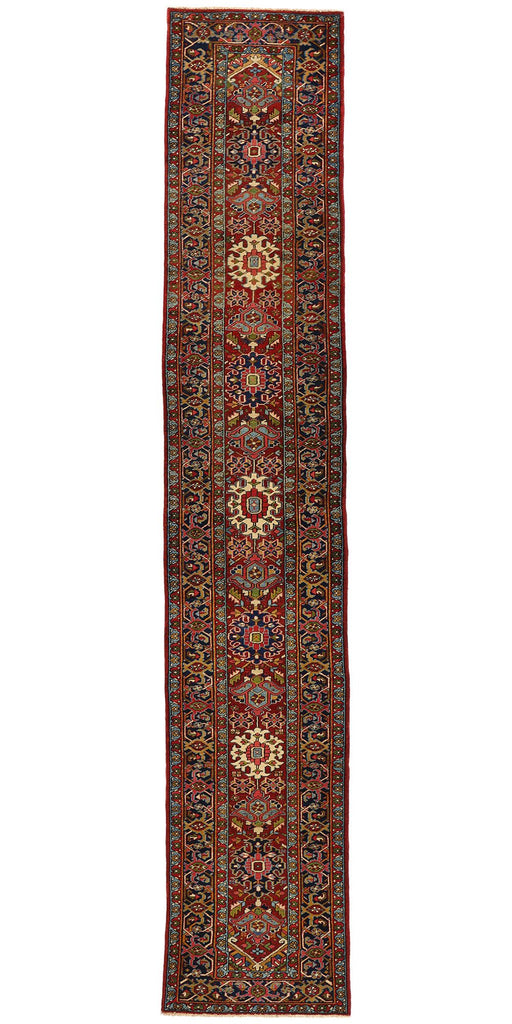 3 x 18 Vintage Persian Heriz Rug 53871