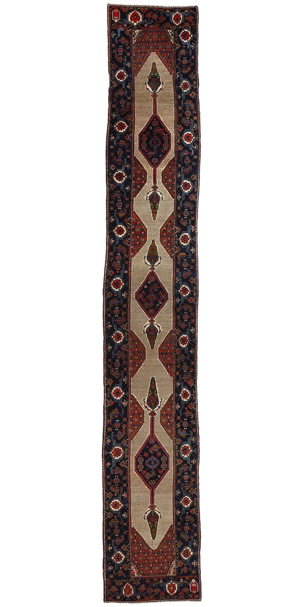 3 x 21 Vintage Persian Malayer Rug 53877