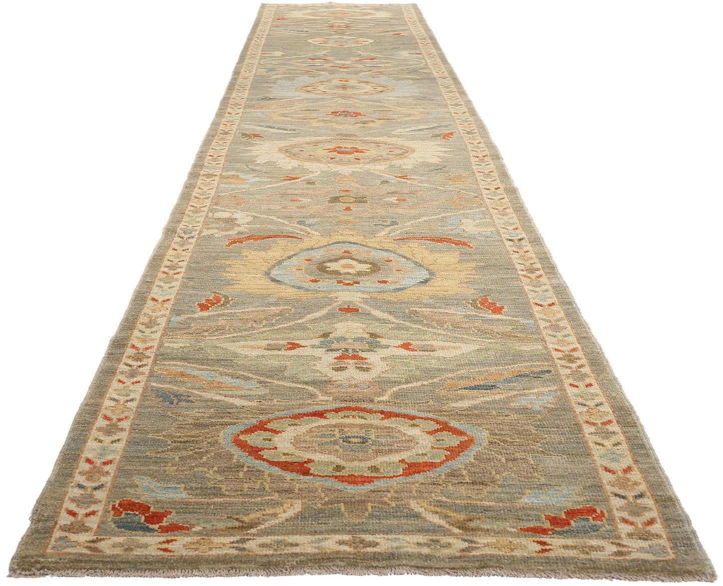 3 x 19 Modern Persian Sultanabad Rug 61289