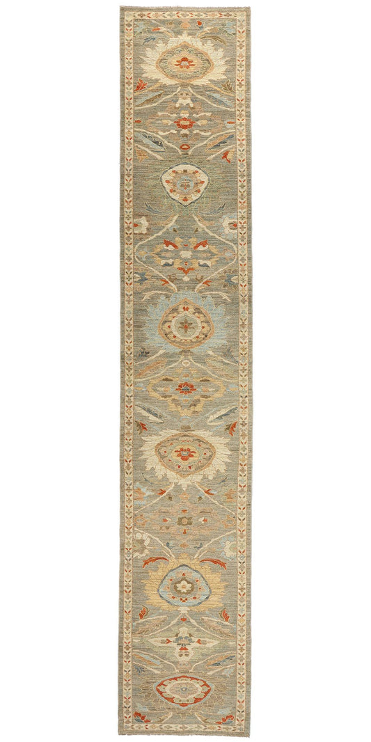 3 x 19 Modern Persian Sultanabad Rug 61289