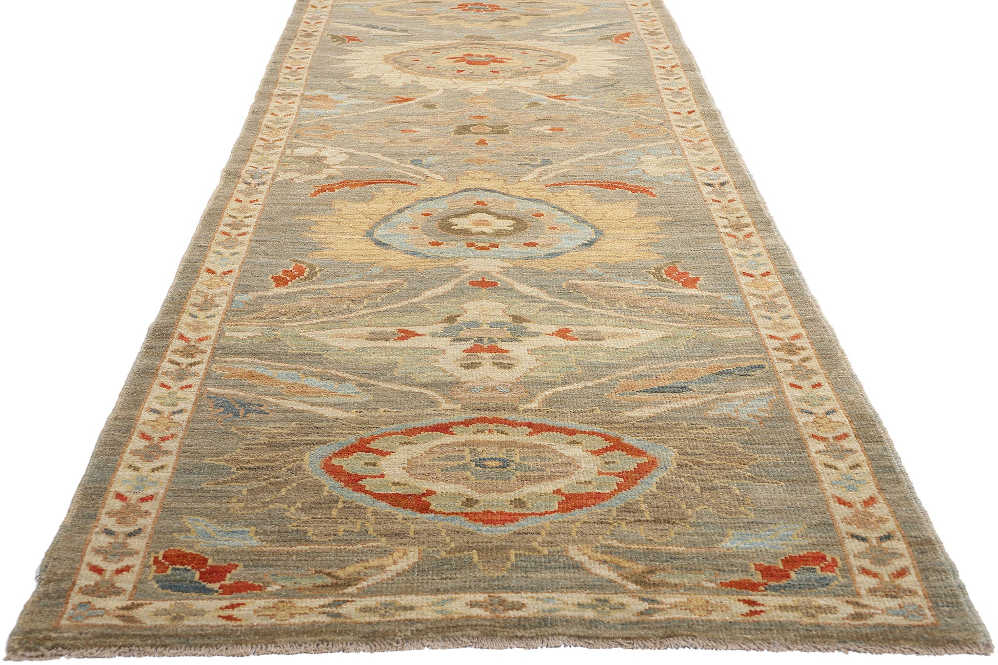 3 x 19 Modern Persian Sultanabad Rug 61289