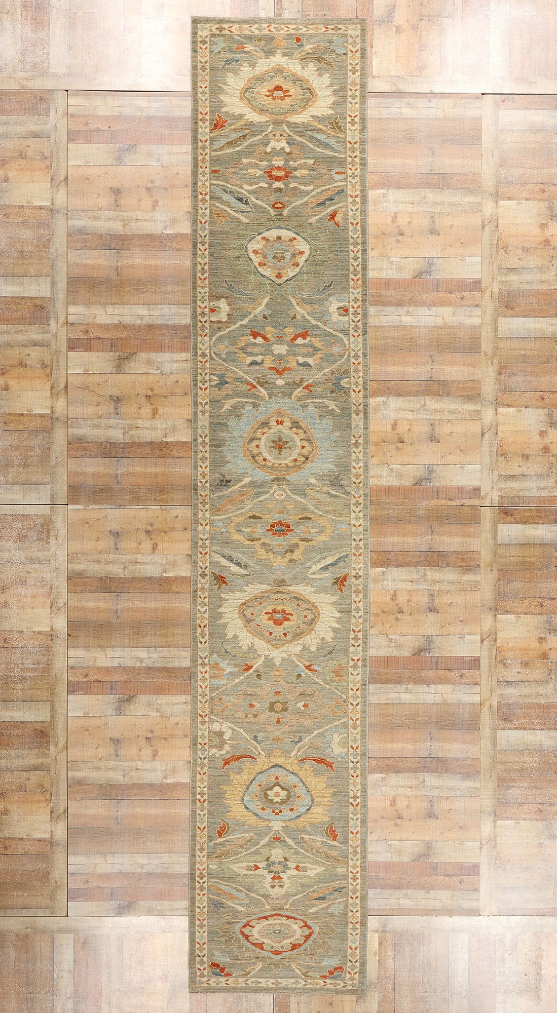3 x 19 Modern Persian Sultanabad Rug 61289