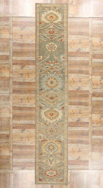 3 x 19 Modern Persian Sultanabad Rug 61289