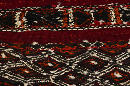 3 x 23 Vintage Zemmour Moroccan Kilim Rug 21772