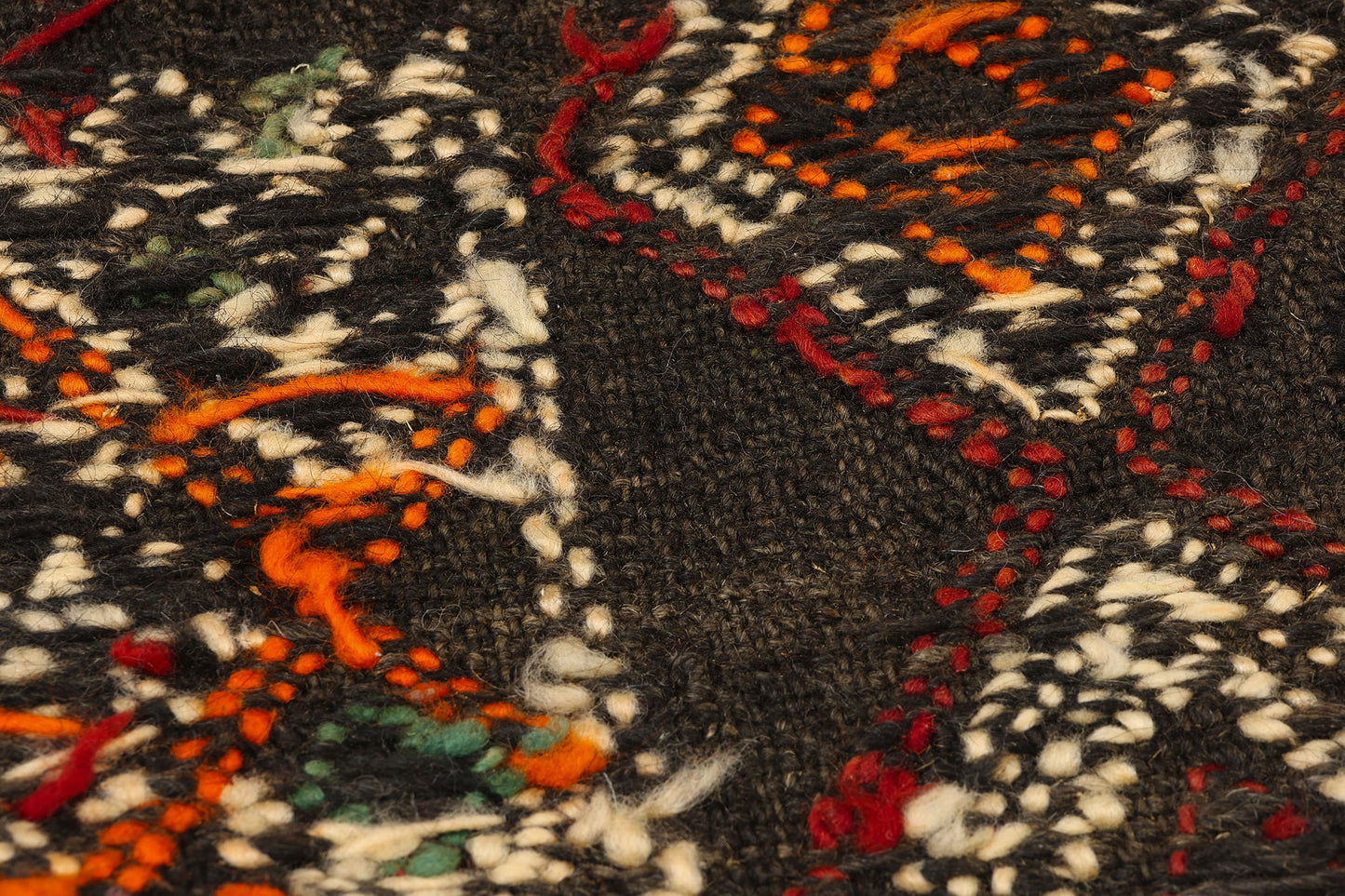 3 x 18 Vintage Zemmour Moroccan Kilim Rug 21779