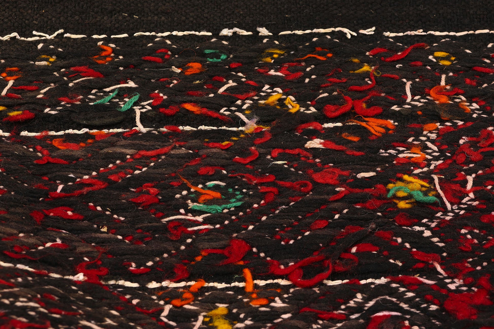 4 x 20 Vintage Zemmour Moroccan Kilim Rug 21842