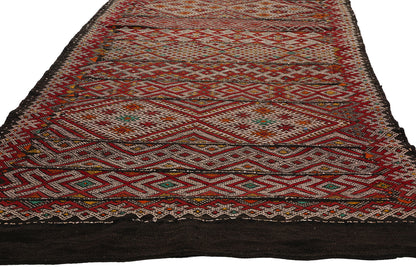 4 x 20 Vintage Zemmour Moroccan Kilim Rug 21842