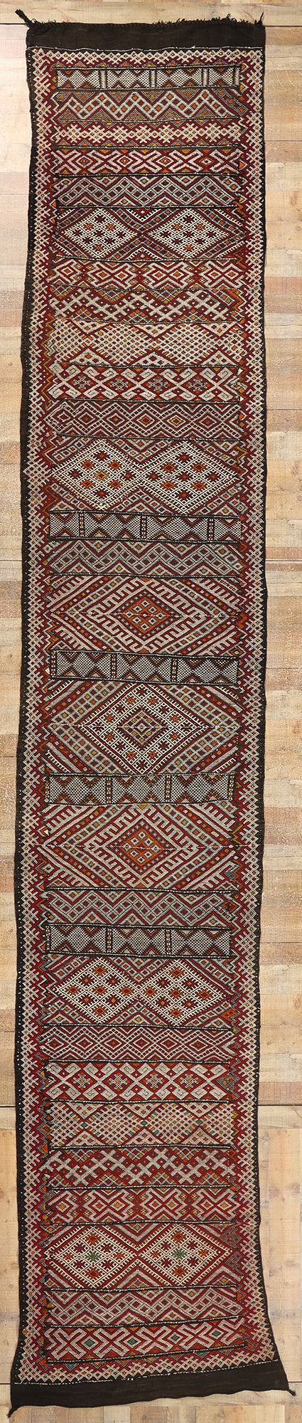 4 x 20 Vintage Zemmour Moroccan Kilim Rug 21842