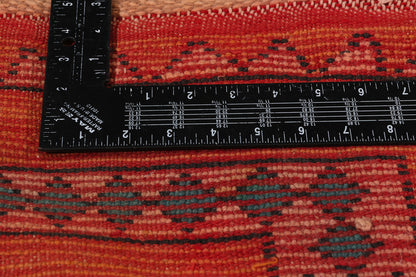3 x 19 Vintage Orange Boujad Moroccan Rug 21841