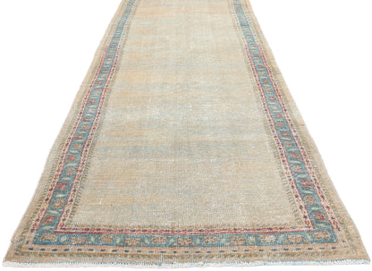 3 x 20 Antique-Worn Persian Mahal Rug 61271