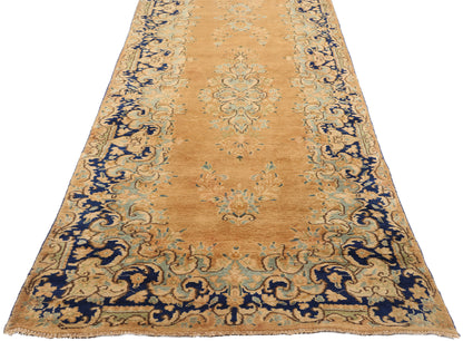 ​3 x 17 Vintage Persian Kerman Rug 73658​