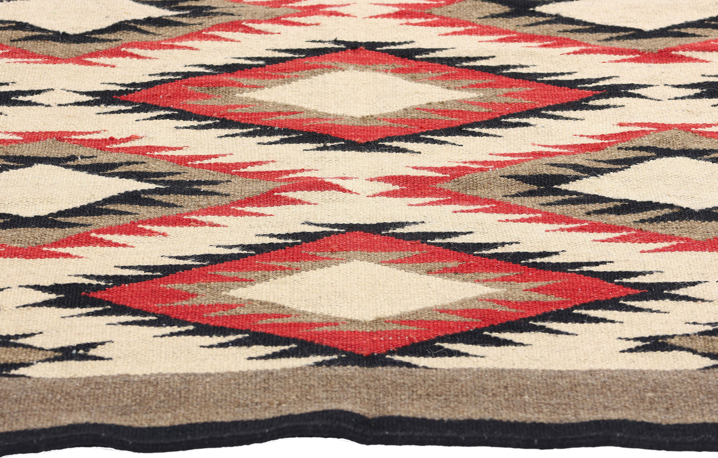 4 x 5 Vintage Eye Dazzler Navajo Rug 81119