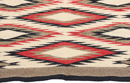 4 x 5 Vintage Eye Dazzler Navajo Rug 81119