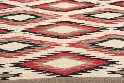 4 x 5 Vintage Eye Dazzler Navajo Rug 81119