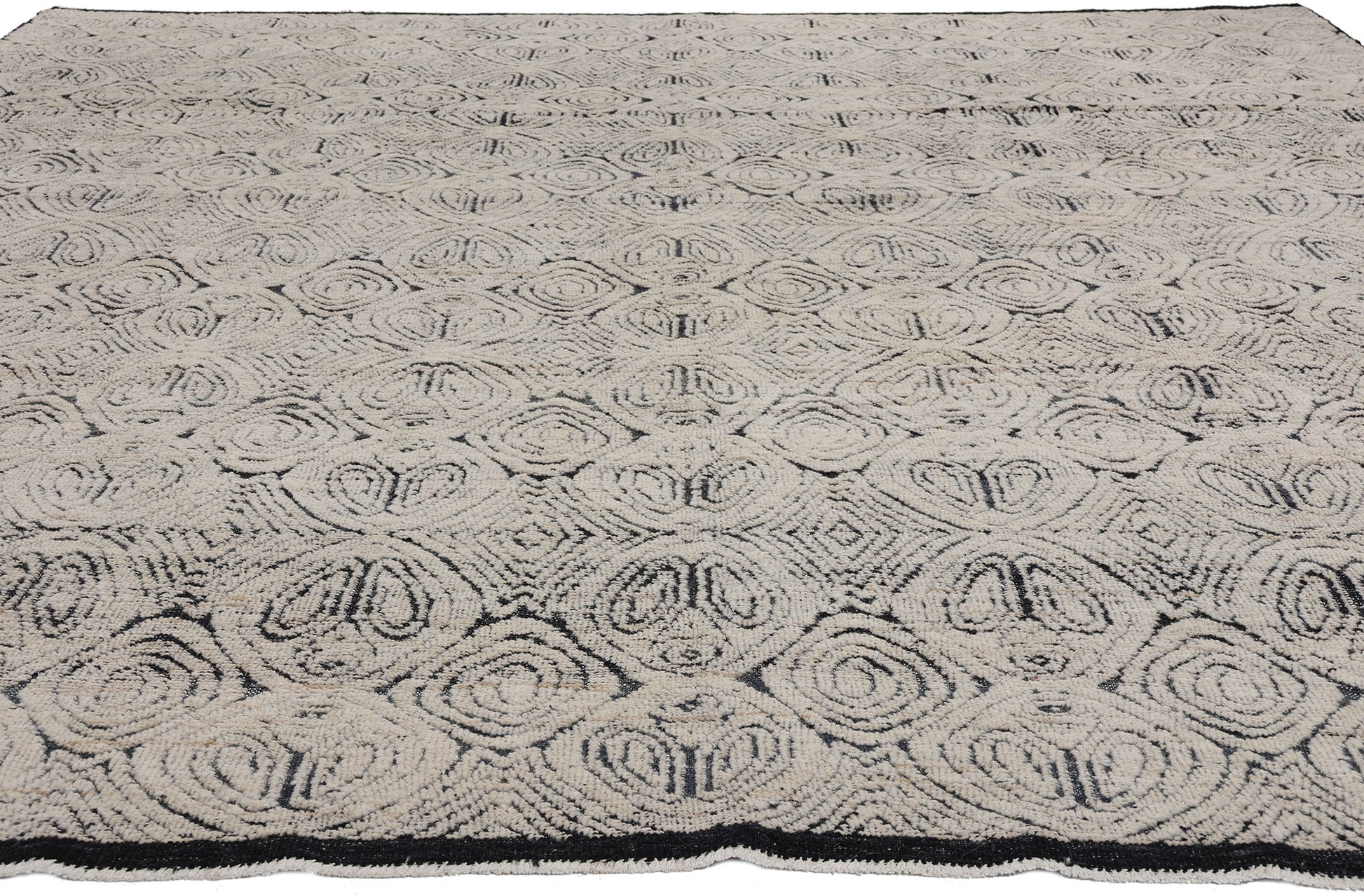 9 x 12 Organic Modern Moroccan High-Low Rug 81073