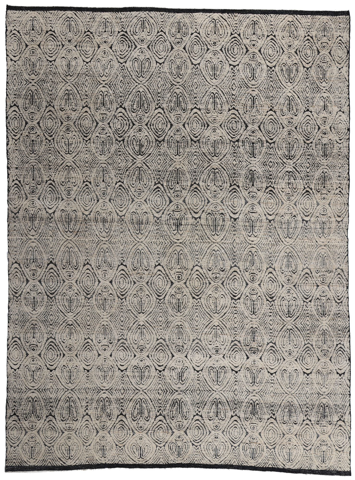 9 x 12 Organic Modern Moroccan High-Low Rug 81073