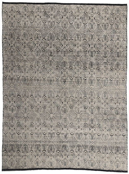 9 x 12 Organic Modern Moroccan High-Low Rug 81073