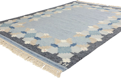 5 x 8 Svensk Hemslojd Vintage Swedish Rollakan Rug 78823