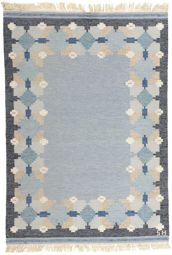 5 x 8 Svensk Hemslojd Vintage Swedish Rollakan Rug 78823