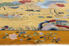 10 x 13 Golden Chinese Art Deco Rug 30920