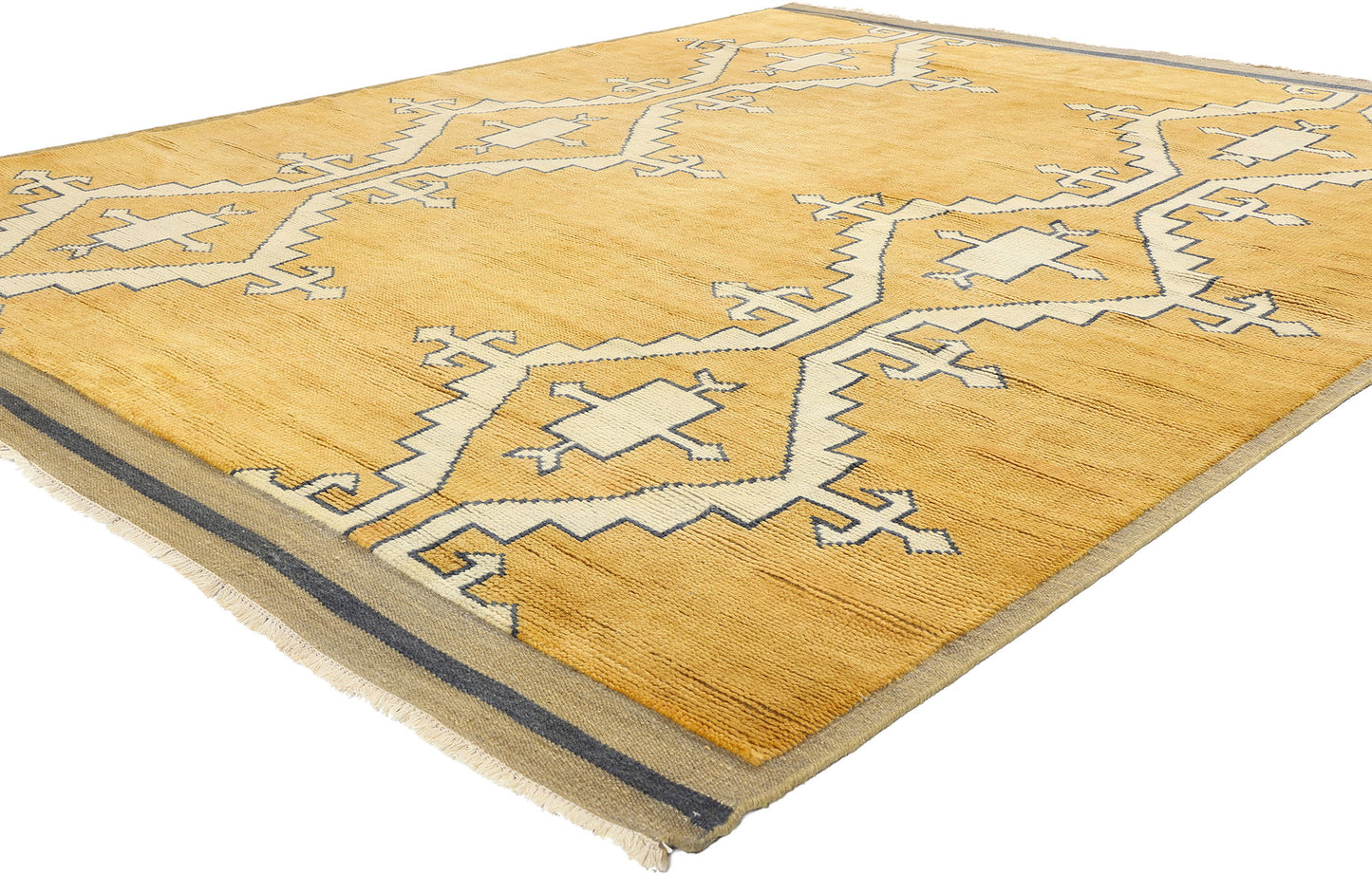 8 x 10 Golden Sahara Talisman Modern Moroccan Rug 31314