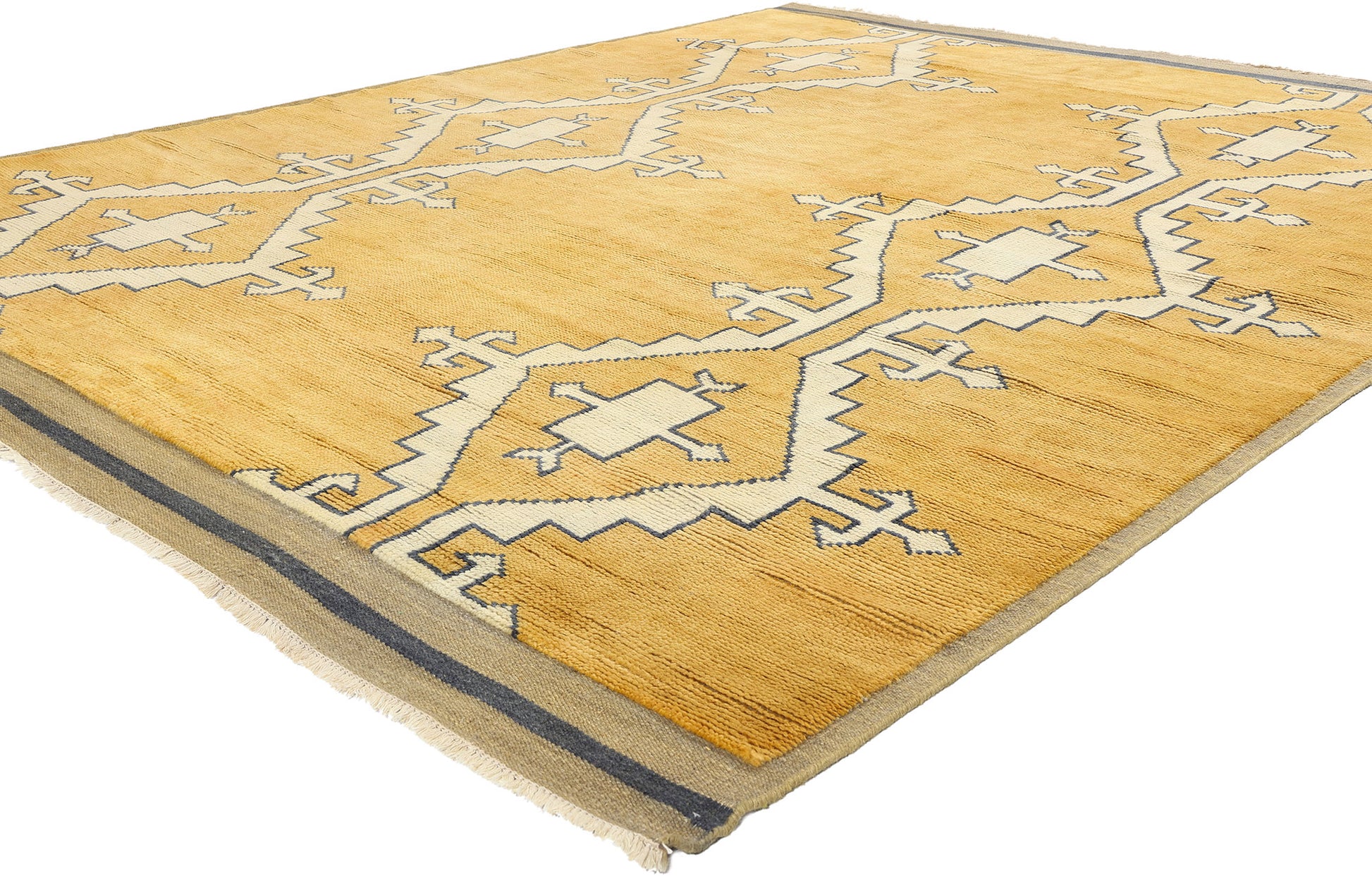 8 x 10 Golden Sahara Talisman Modern Moroccan Rug 31314