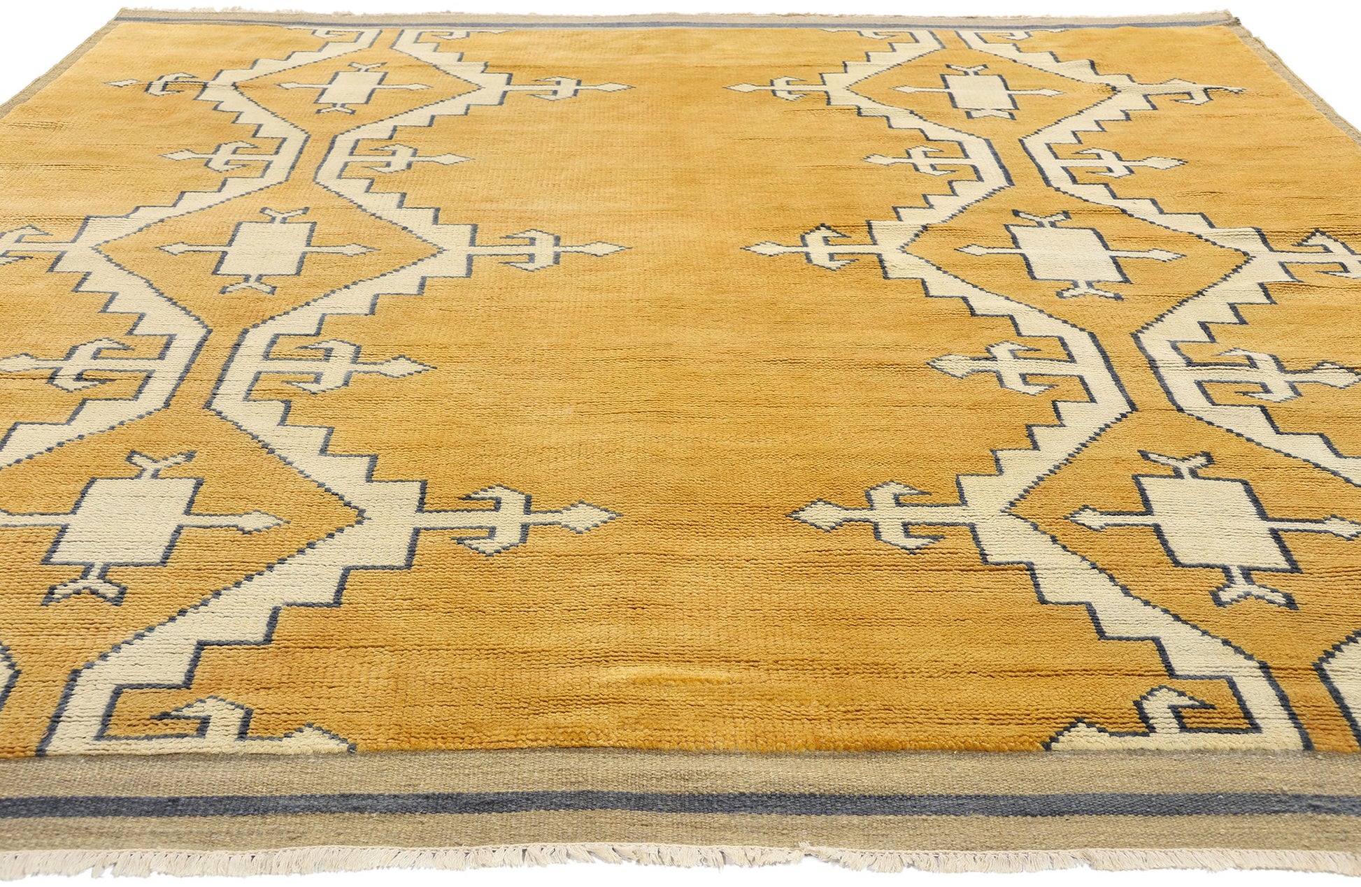 8 x 10 Golden Sahara Talisman Modern Moroccan Rug 31314