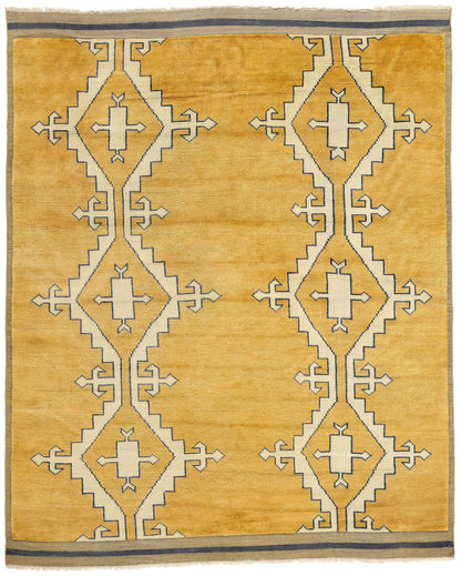8 x 10 Golden Sahara Talisman Modern Moroccan Rug 31314