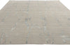 7 x 9 Biophilic Japandi Modern Wool and Silk Rug 31134