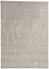 7 x 9 Biophilic Japandi Modern Wool and Silk Rug 31134