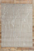 7 x 9 Biophilic Japandi Modern Wool and Silk Rug 31134