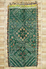 7 x 14 Vintage Green Beni MGuild Moroccan Rug 21322