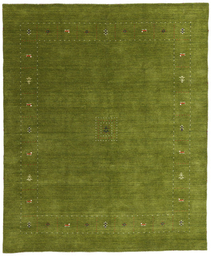 8 x 10 Green Indian Gabbeh Rug 78769