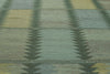 9 x 12 Scandinavian Modern Green Swedish Inspired Kilim Rug 30799