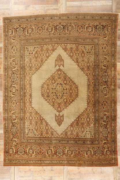 9 x 13 Haji Khalili Antique Persian Tabriz Rug 74938