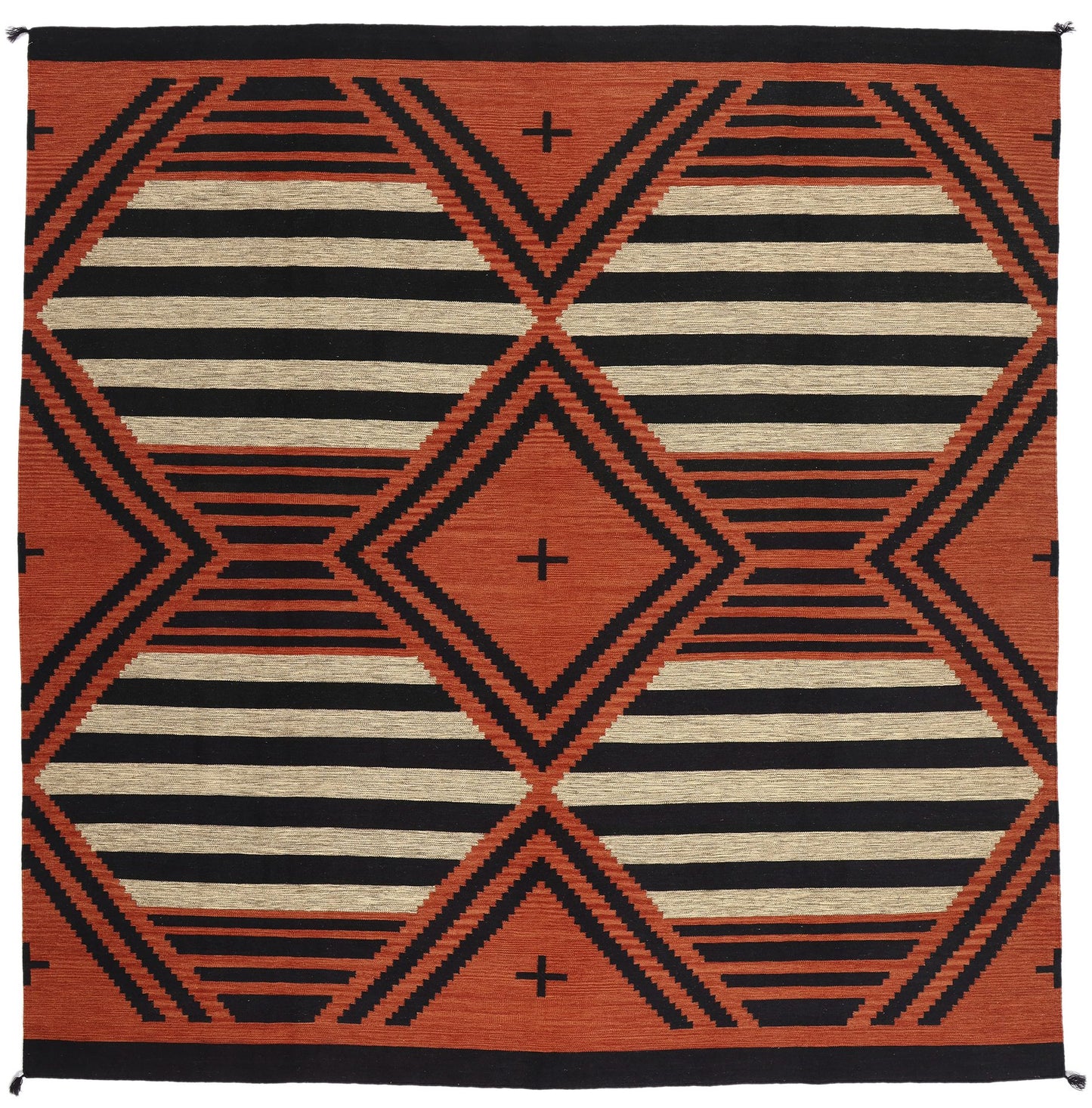 10 x 10 Southwest Modern Chief Blanket Navajo-Style Rug 81042